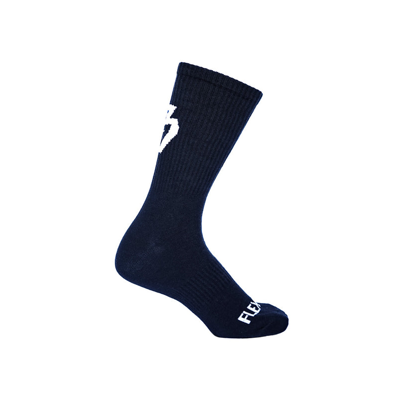 Flexion Basic Crew Socks - Black