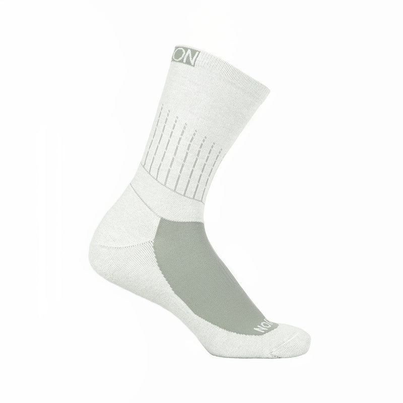 Flexion ArchFlex Crew Socks - Chalk