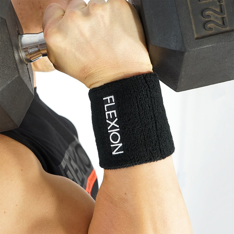 Flexion Sweatbands (Pair) - Black