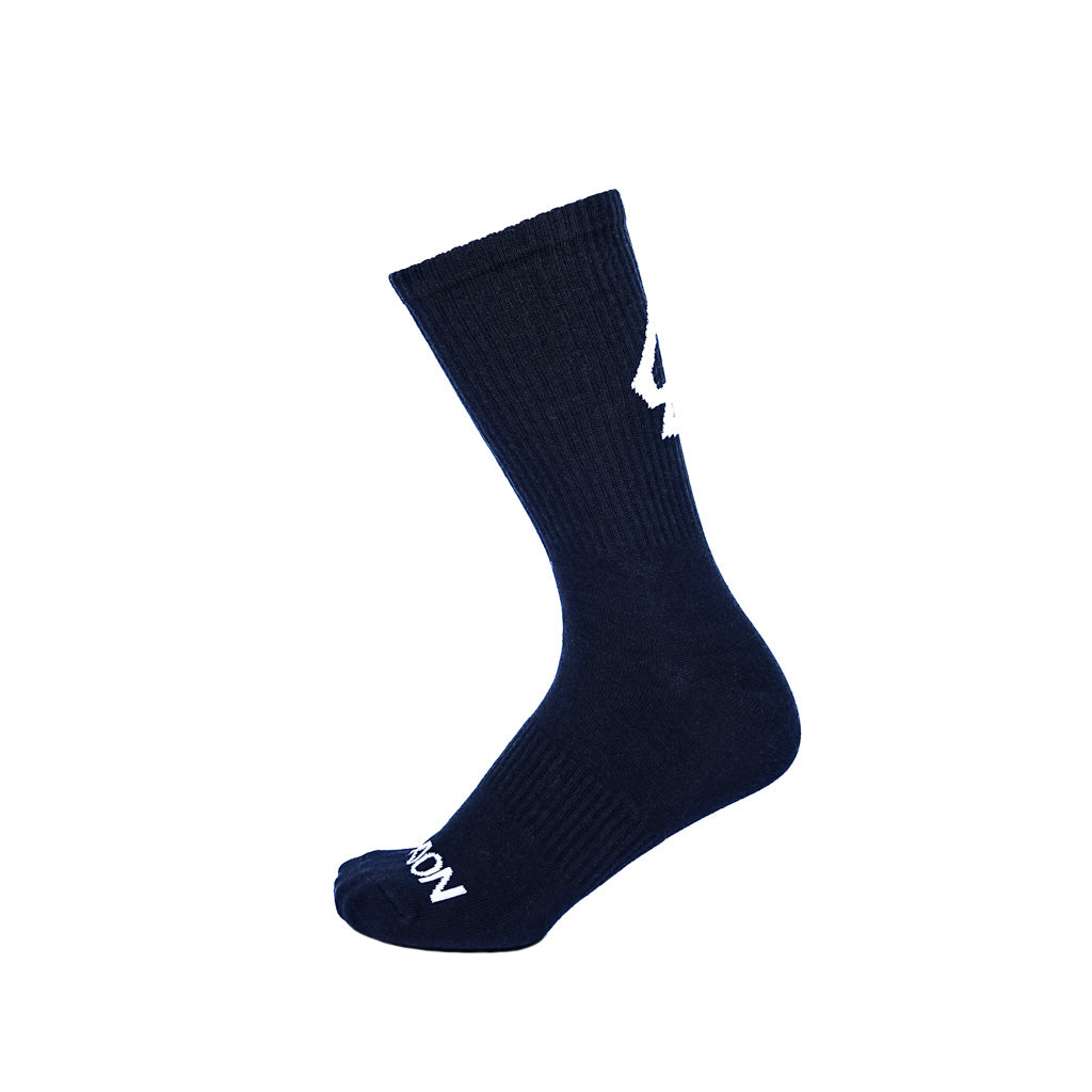 Flexion Basic Crew Socks - Black