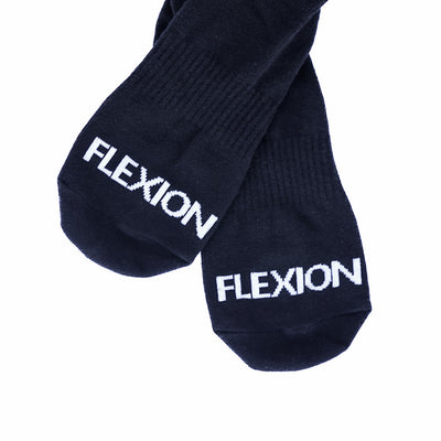 Flexion Basic Crew Socks - Black