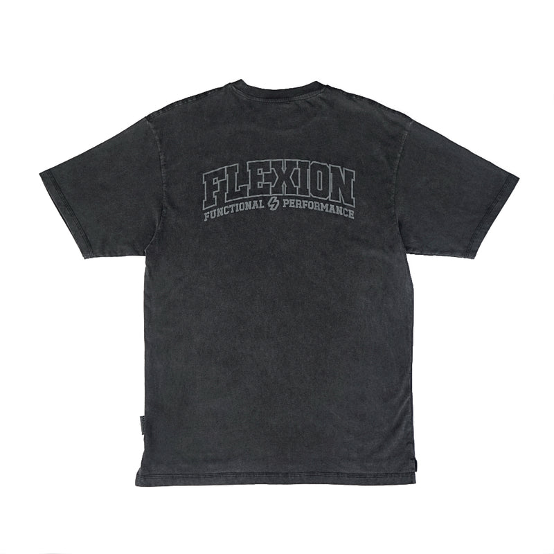 Flexion Downtown Training Tee - Washed Black
