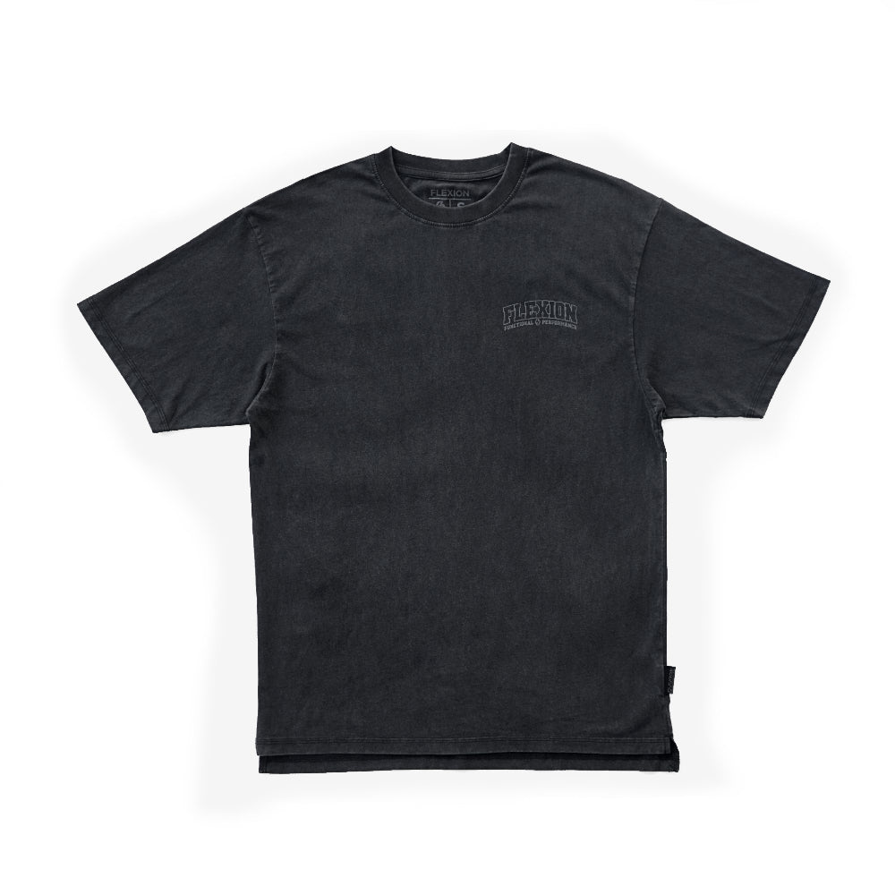 Flexion Downtown Training Tee - Washed Black