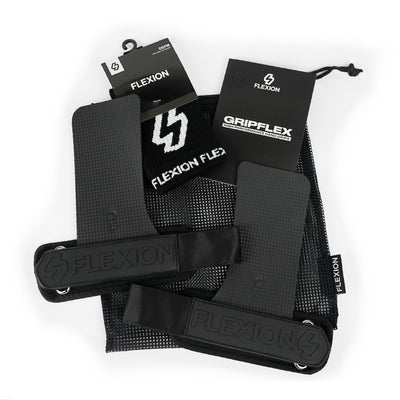 Flexion GripFlex Fingerless Grips - Black