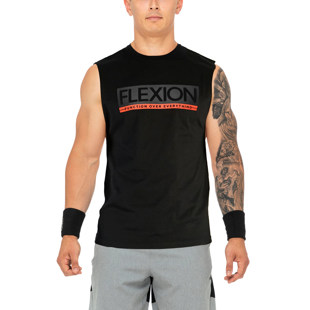 Flexion Headline Tank - Black