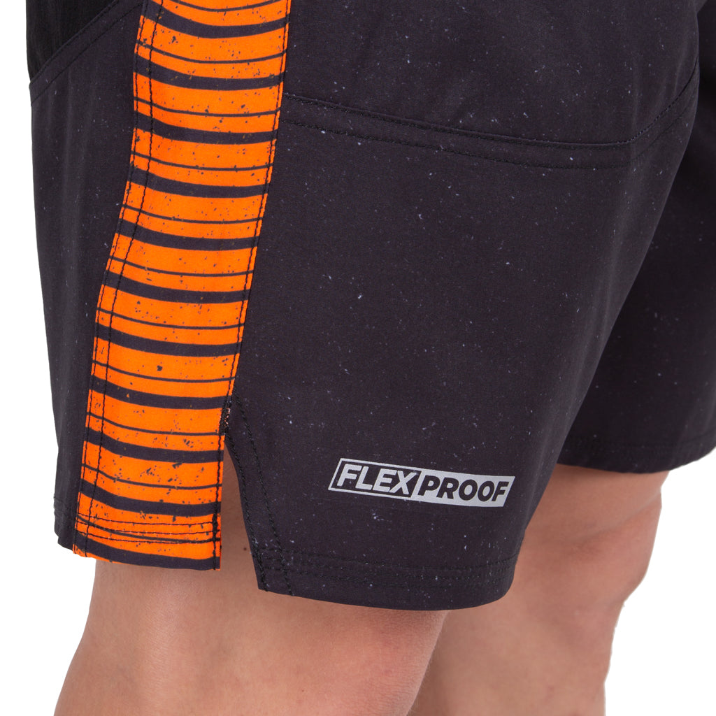 FlexProof Shorts - Black Rock Blaze